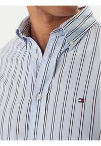 TOMMY HILFIGER - Tommy Hilfiger Koszula MW0MW42441 Błękitny Regular Fit. Kolor: niebieski. Materiał: bawełna #4