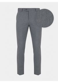 Pako Lorente - PAKO LORENTE – Szare spodnie garniturowe P22SF-6G-007-S-S. Okazja: na wesele, na ślub cywilny. Kolor: szary. Materiał: poliester, wiskoza, elastan. Wzór: gładki. Styl: elegancki #7
