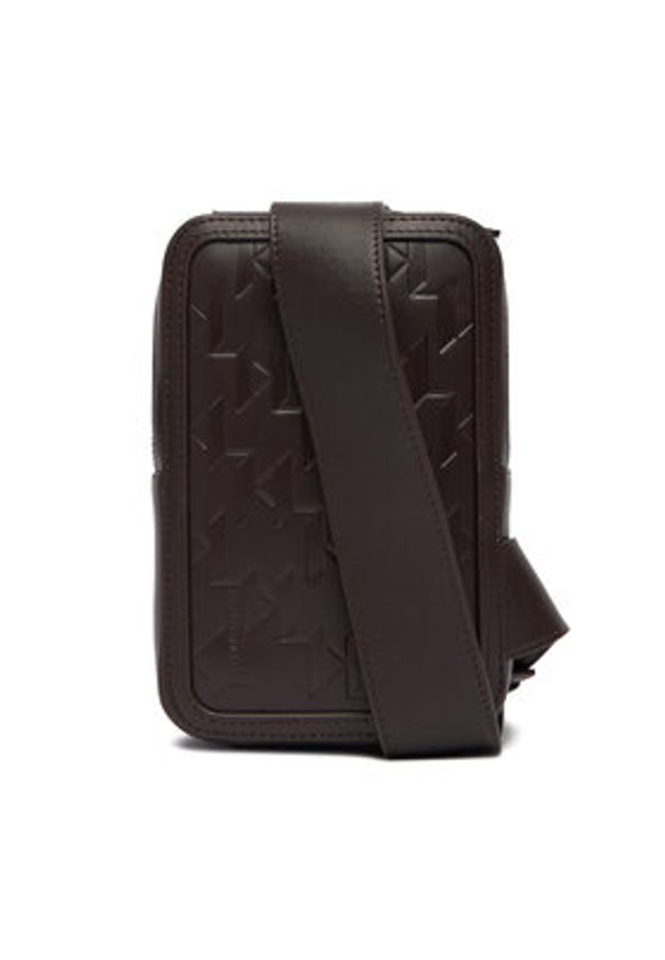 Karl Lagerfeld - KARL LAGERFELD Saszetka A3M30179 Brązowy. Kolor: brązowy. Materiał: skóra