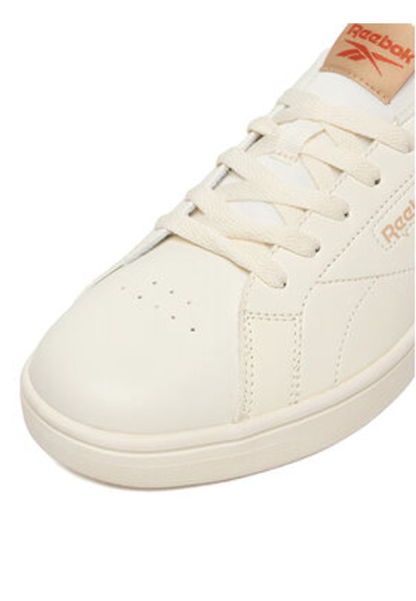 Reebok Sneakersy C-COURT CLEAN 100244980 Écru. Kolor: kremowy. Materiał: materiał