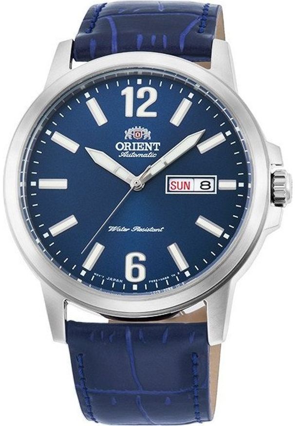 orient - Zegarek Orient Zegarek męski Orient RA-AA0C05L19B niebieski. Kolor: niebieski