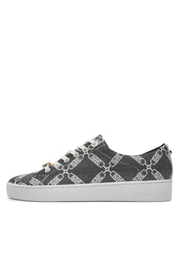 MICHAEL Michael Kors Tenisówki Keaton 43R4KTFS1Y Czarny. Kolor: czarny. Materiał: materiał