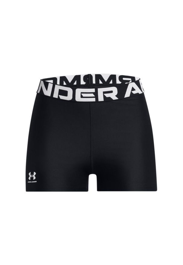 Krótkie Szorty Under Armour Ua Hg Authentics Damskie. Kolor: czarny, biały, wielokolorowy. Materiał: poliester, elastan. Długość: krótkie. Sport: bieganie
