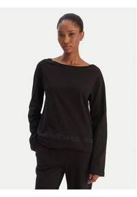 Hugo - HUGO Piżama Logo 50556636 Czarny Regular Fit. Kolor: czarny. Materiał: bawełna #5