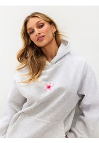 Sinsay - Bluza hoodie z motywem kwiatowym - Inny. Wzór: kwiaty #1