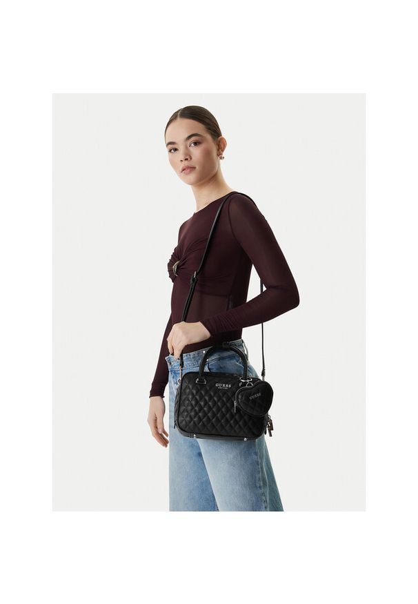 Torebka Guess. Kolor: czarny