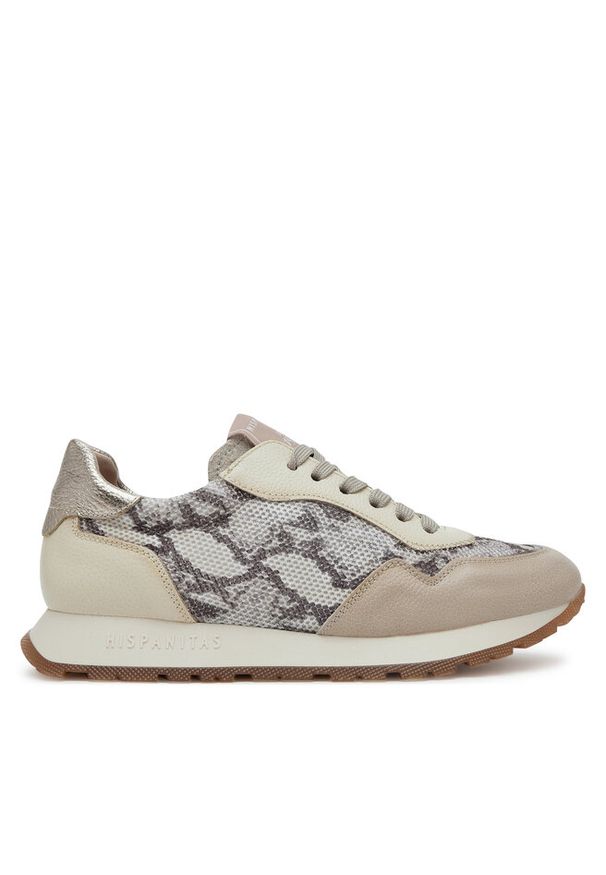 Sneakersy Hispanitas. Kolor: brązowy