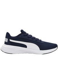 Puma - Męskie Buty Do Biegania Night Runner V2. Okazja: na spacer. Kolor: niebieski, wielokolorowy, biały. Sezon: zima. Styl: sportowy #1