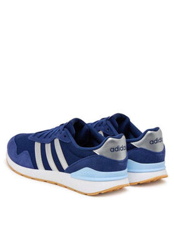 Adidas - adidas Sneakersy Run 60s 4.0 JR6630 Granatowy. Kolor: niebieski. Materiał: materiał. Sport: bieganie