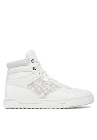 MICHAEL Michael Kors Sneakersy Barett High Top 42F3BRFE5L Biały. Kolor: biały. Materiał: skóra #1