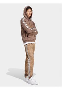 Adidas - adidas Bluza Classic Mono Graphic IS0259 Brązowy Regular Fit. Kolor: brązowy. Materiał: bawełna