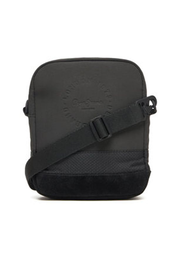 Pepe Jeans Saszetka Heich Bristol PM030874 Czarny. Kolor: czarny. Materiał: materiał