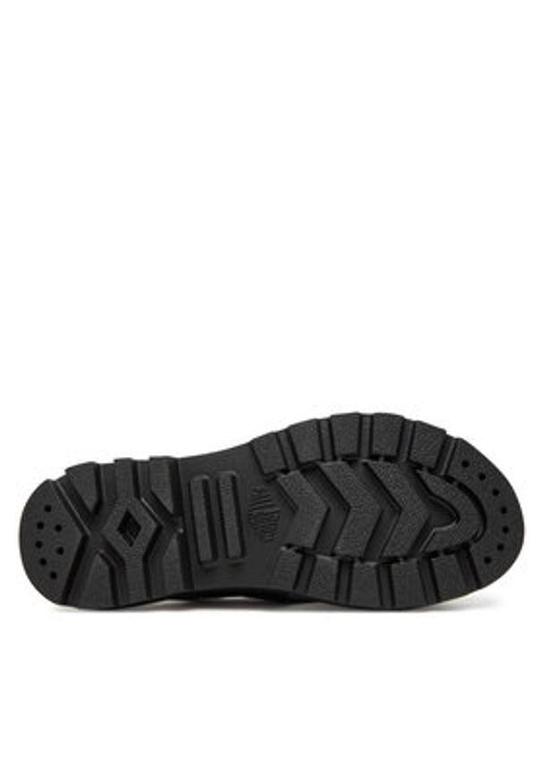 Palladium Sandały Pallacruise Crossed 94461-008-M Czarny. Kolor: czarny. Materiał: skóra, nubuk