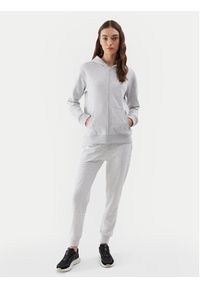 4f - 4F Bluza 4FWSS24TSWSF0956 Szary Regular Fit. Kolor: szary. Materiał: bawełna #5