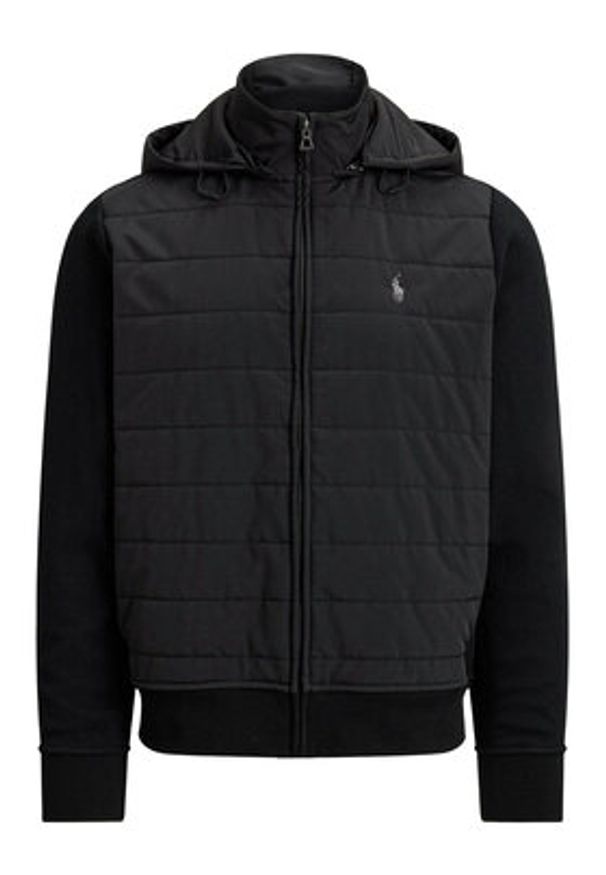Polo Ralph Lauren Kurtka przejściowa 710981485001 Czarny Regular Fit. Typ kołnierza: polo. Kolor: czarny. Materiał: bawełna