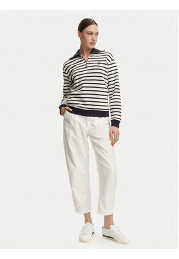 GANT - Gant Bluza 4201338 Granatowy Regular Fit. Kolor: niebieski. Materiał: bawełna