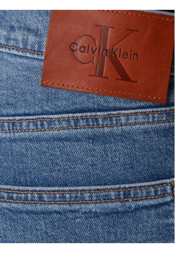 Calvin Klein Jeans Jeansy LV04RF949G Niebieski Tapered Fit. Kolor: niebieski
