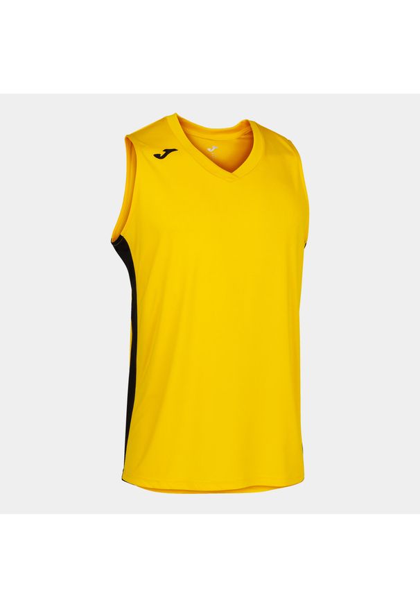 Koszulka do koszykówki męska Joma Cancha III. Kolor: czarny, wielokolorowy, żółty. Sport: koszykówka