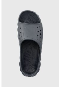 Crocs klapki Echo Slide męskie kolor turkusowy 208170 208170.4EA-4EA. Kolor: niebieski. Materiał: materiał #4