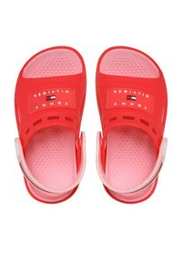 TOMMY HILFIGER - Tommy Hilfiger Klapki Comfy Sandal T1A2-32779-0083 M Czerwony. Kolor: czerwony #2