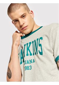 Champion T-Shirt Unisex STRANGER THINGS Hawkins 217756 Szary Custom Fit. Kolor: szary. Materiał: bawełna