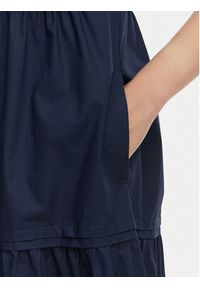 Weekend Max Mara Sukienka letnia Capsula 2615621032 Granatowy Regular Fit. Kolor: niebieski. Materiał: bawełna. Sezon: lato #4