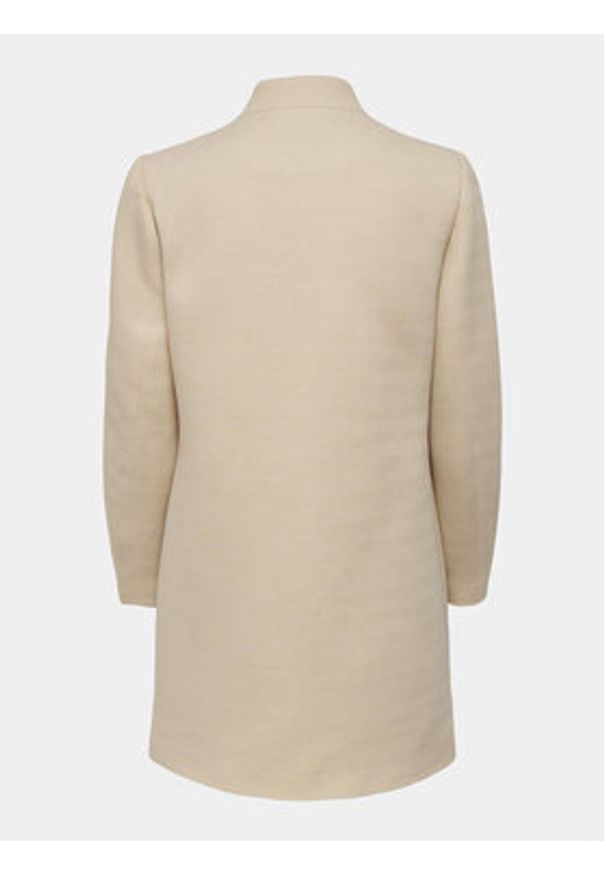only - ONLY Marynarka Soho 15245344 Beżowy Long Line Fit. Kolor: beżowy. Materiał: bawełna, syntetyk