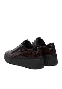 Rieker Sneakersy CEO-N2555-25 Brązowy ciemny. Kolor: brązowy. Materiał: skóra #8