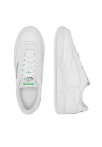 Reebok Sneakersy Club C 85 100033933 Biały. Kolor: biały. Materiał: materiał. Model: Reebok Club #6