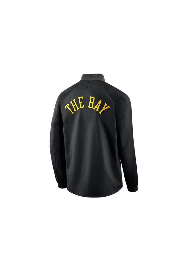 Nike - Kurtka męska nike nba golden state warriors city edition modern jacket black. Kolor: czarny. Sport: bieganie