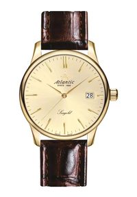 Atlantic - Zegarek Męski ATLANTIC Seagold 95344.65.31. Materiał: materiał. Styl: retro, klasyczny, elegancki