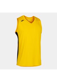 Koszulka do koszykówki męska Joma Cancha III. Kolor: czarny, wielokolorowy, żółty. Sport: koszykówka #1