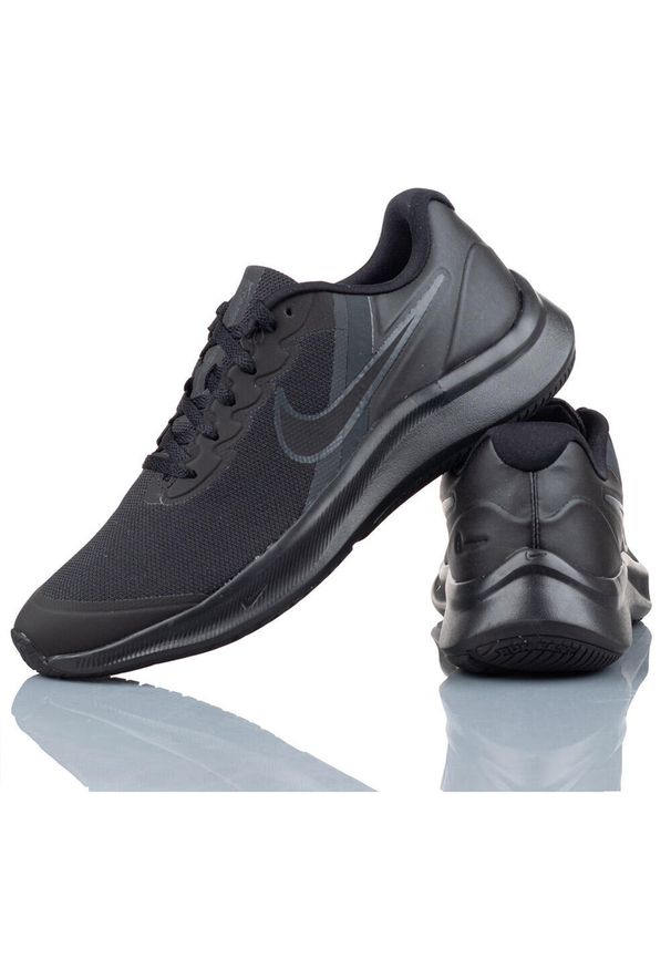 Buty Do Biegania Damskie Nike Star Runner 3. Kolor: czarny. Sport: bieganie