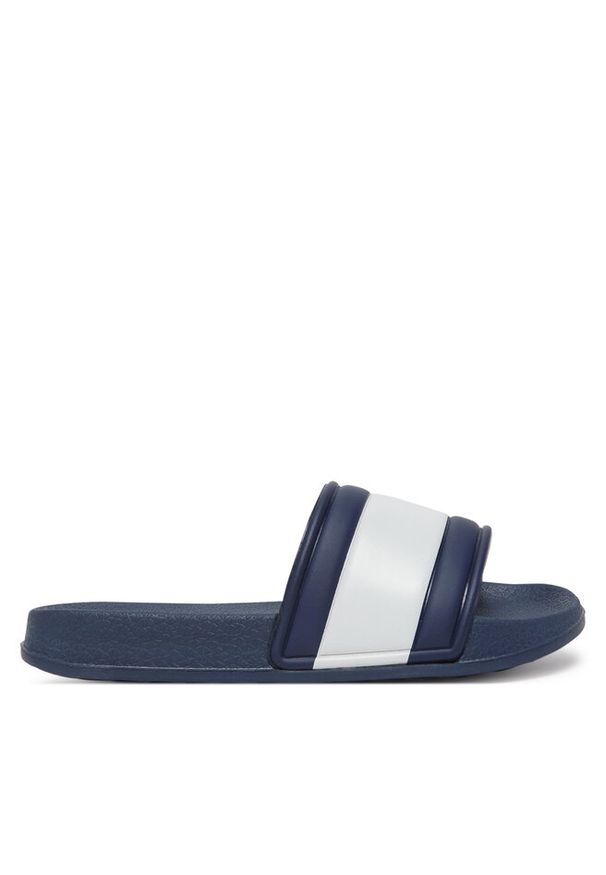 TOMMY HILFIGER - Klapki Tommy Hilfiger. Kolor: niebieski