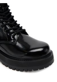 DKNY Trzewiki Batu K3511773 Czarny. Kolor: czarny. Materiał: skóra