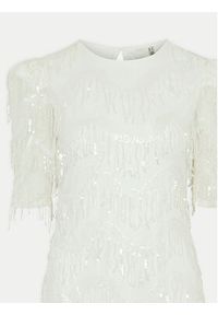 YAS Sukienka koktajlowa Bella 26034900 Biały Regular Fit. Kolor: biały. Materiał: syntetyk. Styl: wizytowy #2