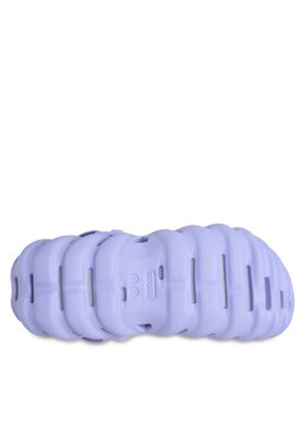 Crocs Klapki Echo Clog 207937 Fioletowy. Kolor: fioletowy