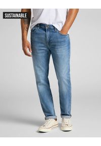 Spodnie Męskie Jeansowe Lee Austin Mid Kansas L733PLRJ 112119954, W30 L30. Okazja: na co dzień. Kolor: niebieski. Styl: klasyczny, casual #1