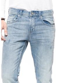 Tom Tailor - TOM TAILOR SPODNIE MĘSKIE AEDAN SLIM BLUE SUMMER DENIM 6203105.45.12 COL. 1092. Stan: obniżony