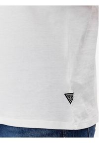 Guess T-Shirt Ss Bsc M4RI60 K9RM1 Biały Slim Fit. Kolor: biały. Materiał: bawełna