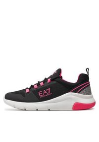 EA7 Emporio Armani Sneakersy X8X180 XK389 M496 Czarny. Kolor: czarny. Materiał: materiał #3