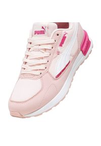 Buty Puma Graviton Jr 381987 26 różowe. Zapięcie: sznurówki. Kolor: różowy. Materiał: materiał, guma. Szerokość cholewki: normalna. Sport: turystyka piesza #4