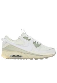 Buty Nike Air Max Terrascape 90 DQ3987-101 - białe. Okazja: na co dzień. Zapięcie: klamry. Kolor: biały. Materiał: guma, materiał. Szerokość cholewki: normalna. Model: Nike Air Max