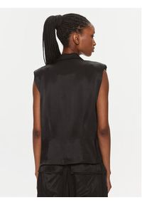 Herskind Kamizelka Line Vest 4995985 Czarny Regular Fit. Kolor: czarny. Materiał: wiskoza #3