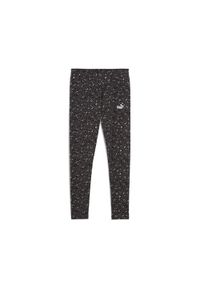 Puma - Damskie legginsy Essentials ze zwierzęcym nadrukiem PUMA Black. Kolor: czarny. Wzór: motyw zwierzęcy, nadruk. Sport: fitness