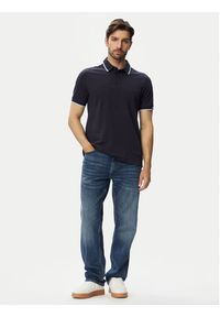 Guess Polo M6YP28 K4475 Granatowy Slim Fit. Typ kołnierza: polo. Kolor: niebieski. Materiał: bawełna #3