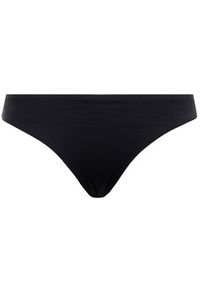 Seafolly Dół od bikini Mini Hipster 40241-065 Czarny. Kolor: czarny. Materiał: syntetyk
