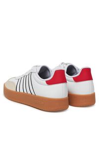 Adidas - adidas Sneakersy Barreda JH7106 Biały. Kolor: biały. Materiał: skóra #3