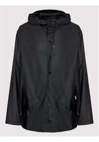 Rains Kurtka przeciwdeszczowa Unisex 12010 Czarny Regular Fit. Kolor: czarny. Materiał: syntetyk #9