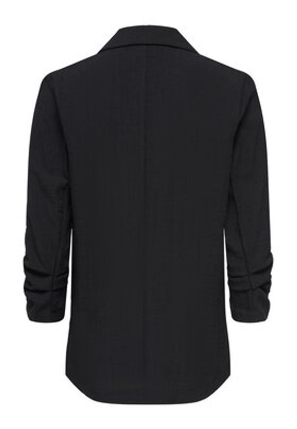 only - ONLY Marynarka Lita 15370275 Czarny Regular Fit. Kolor: czarny. Materiał: wiskoza